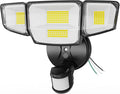 90W 10000LM LED Security Lights Motion Sensor Outdoor Lights, 4 Head Dusk to by Abovizo