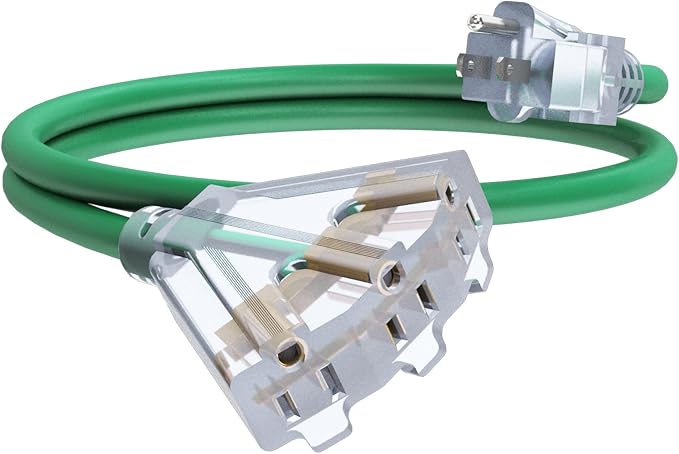 6Ft 12/3 Outdoor Extension Cord by PLUGTUL