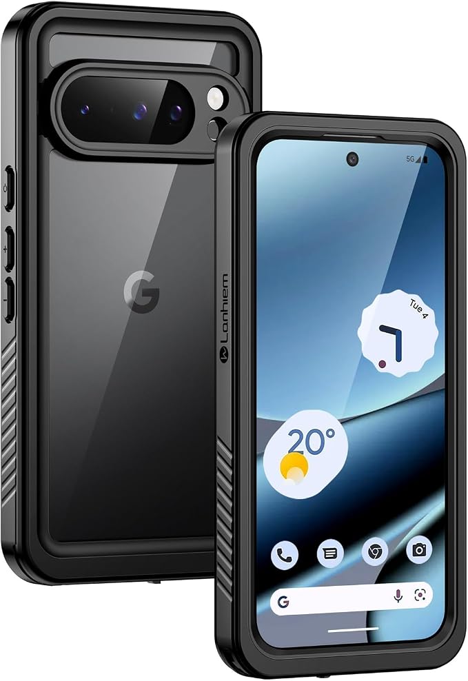 Lanhiem Pixel 10 Pro Case, IP68 Waterproof Dustproof Case by LanhiemHome