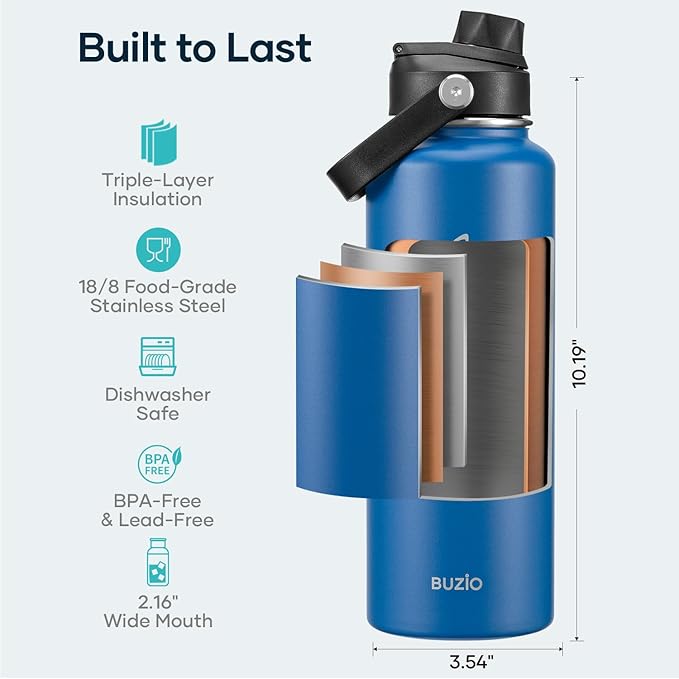 BUZIO Insulated Water Bottle - Image 4