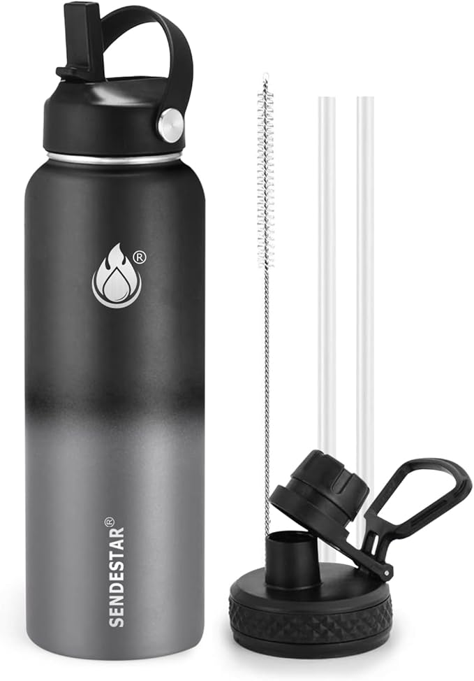Insulated Water Bottle 40 oz by Sendestar