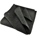 SE 51"x 80" Multipurpose Gray Wool Blanket by SE