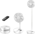 TriPole Portable Standing Fan, 8000mAh Rechargeable Oscillating Fan by TriPole