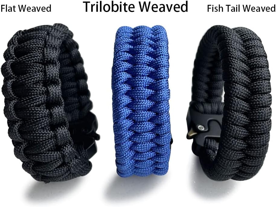 Parachute Cord Bracelets Trilobite Weaved Paracord Bracelet - Image 2