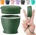 Collapsible Travel Cup, BPA-Free Reusable Water Cup, Lightweight Drinking Cups by SINYON