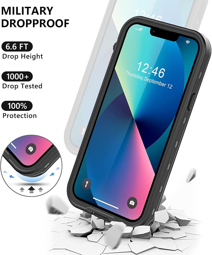 Protebox for iPhone 13 Mini Waterproof Case - Image 4