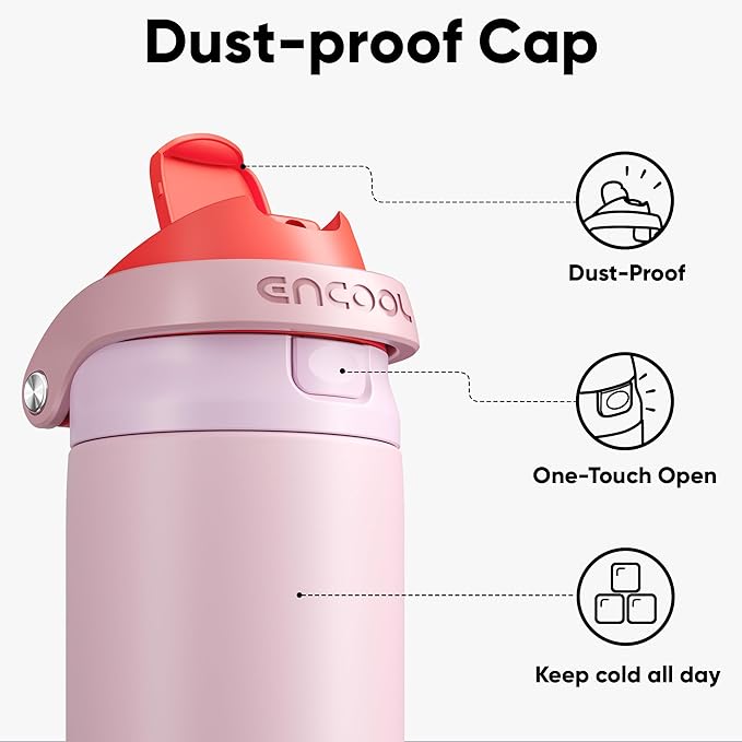 ENCOOL Leakproof Insulated Water Bottle - Image 2