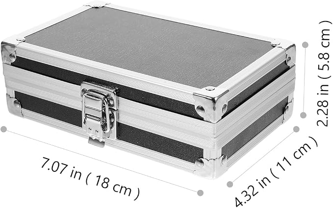 ERINGOGO Multi-Functional Aluminum Alloy Toolbox 4.3In Portable Small Tool - Image 2