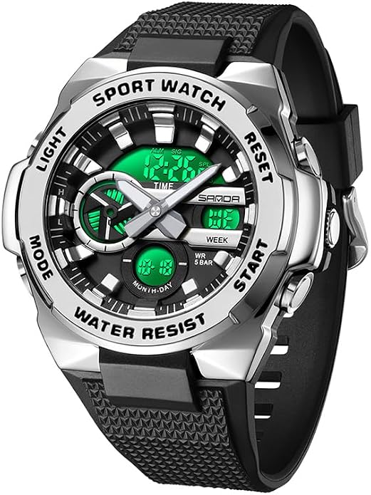 FANMIS Mens Military Multifunction Digital LED Watch Electronic Waterproof - Image 2