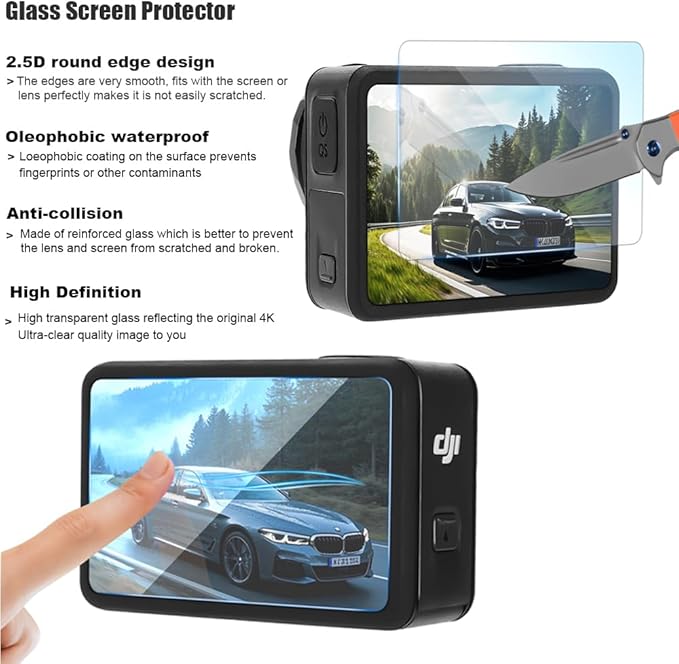 Accessories Bundle for DJI Osmo Action 5 Pro/Action 4/3 Waterproof Case Diving - Image 5