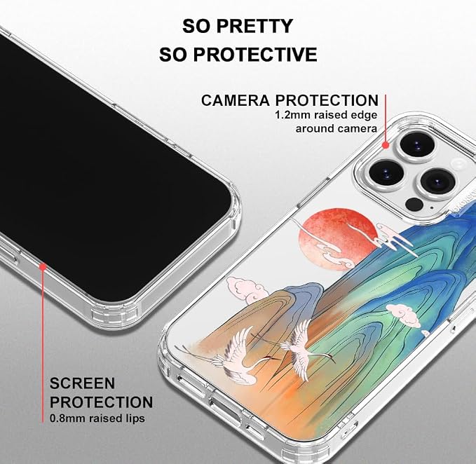 MOSNOVO for iPhone 16 Pro Case, Shockproof Military-Grade Protection 6.6ft Drop - Image 4
