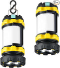 BOBKID 2 Pack Camping Lantern, Outdoor LED Camping Light, Rechargeable by AWonderfulOutdoorExperience
