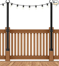 AHRLHR 5 Ft String Light Poles 2 Pack, String Light Poles by Unknown