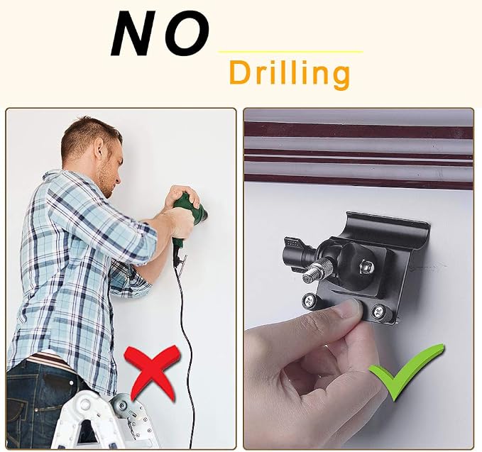 HOLACA Vinyl Siding Clips for Arlo Ring Security Camera, Siding Cam Hanger - Image 2
