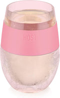 HOST Wine Freeze Cooling Cup, Plastic Double Wall Insulated Freezable Drink by HOST