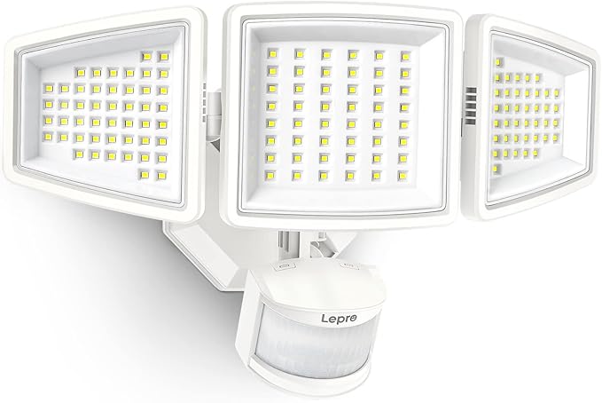 Lepro LED Security Lights, Outdoor Motion Sensor Light, Flood Lights by Lepro