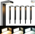 COXSENI Solar Pathway Lights Outdoor 6 Pack, 3 Color in 1 Bright Landscape by COXSENI