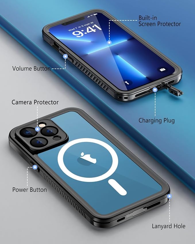 Beeasy for iPhone 13 Pro Max Waterproof Case - Image 7