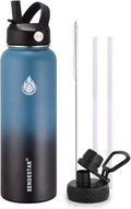 SENDESTAR Water Bottle 40oz Double Wall Vacuum Insulated Leak Proof Stainless by Sendestar