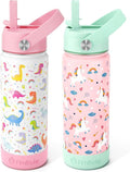 Fimibuke Kids Insulated Water Bottle, 18oz BPA FREE Kid Cup by Fimibuke