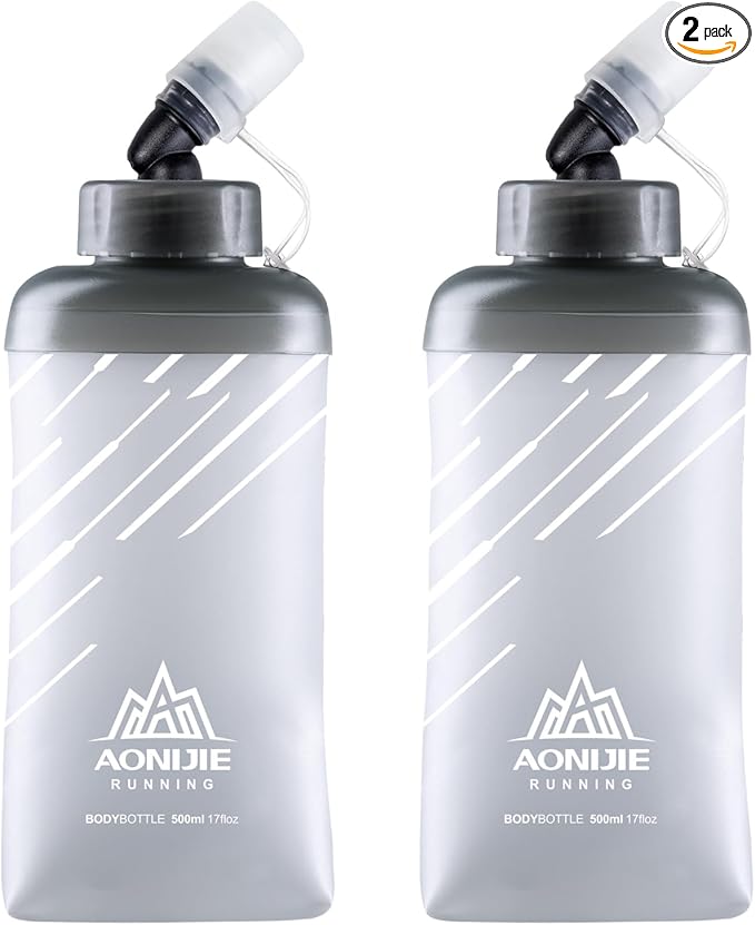 TRIWONDER Water Bottles TPU Soft Flasks Collapsible Running Flasks by TRIWONDER
