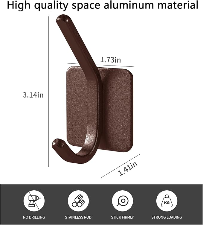 Paoli Heavy Duty Self Adhesive Hooks - Image 2