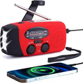 FM/AM/NOAA Weather Radio Hand Crank Self Powered Solar Portable Mini Emergency by emergencyradio