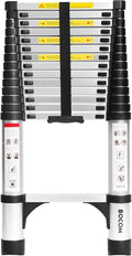 BOCOM 14.5 FT Aluminum Telescoping Ladder, Lightweight Multi-Purpose by BOCOM