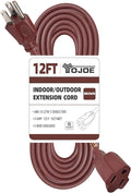 YOJOE Indoor Outdoor Extension Cord, 3 Prong 13A Weatherproof Power Cord by YOJOE