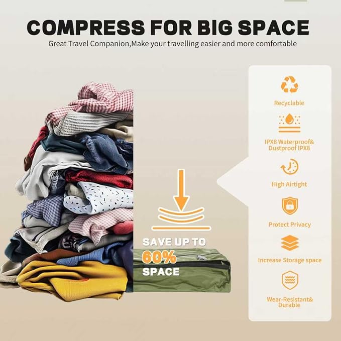 Reusable Vacuum Bags for Travel - Image 5