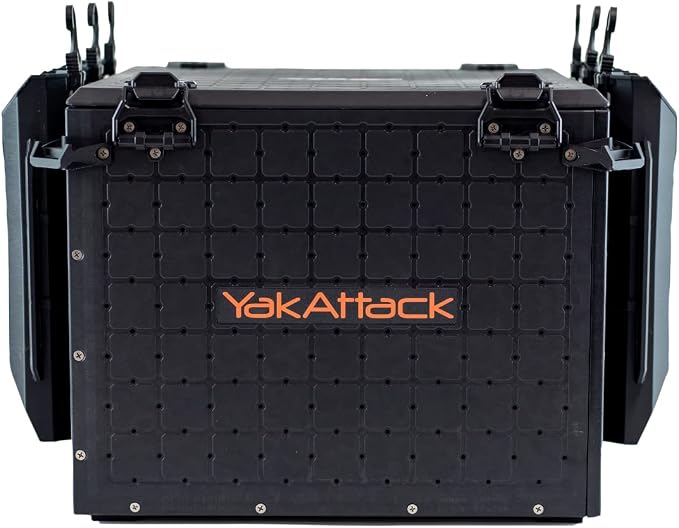 YakAttack BlackPak Pro 16" x 16" Kayak Fishing Crate by YakAttack