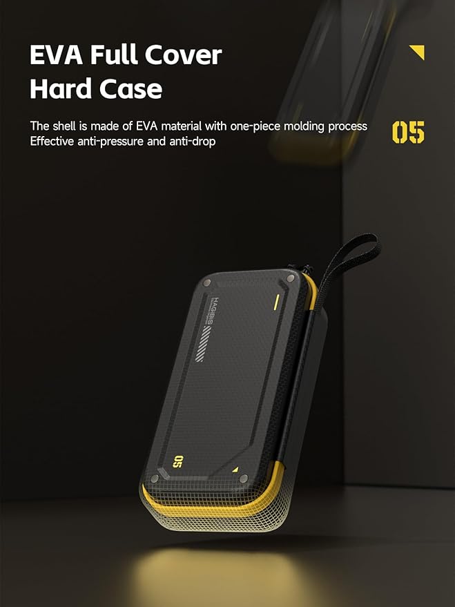 Hagibis Electronic Organizer Traveling Case Bag EVA Hardshell PU Portable - Image 5