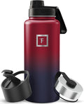 IRON °FLASK Camping & Hiking Hydration Flask - 32 oz Dark Rainbow by IronFlask