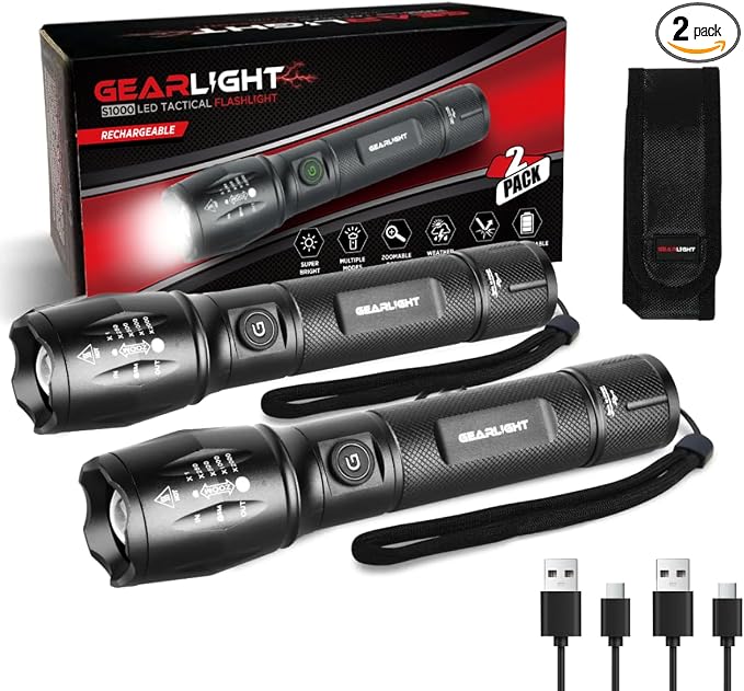 GearLight S1000 LED Tactical Flashlight by GearLight
