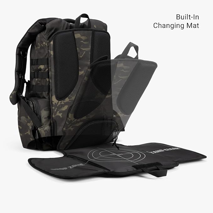 Tactical Baby Gear Daypack Tactical Diaper Bag Backpack - Image 2