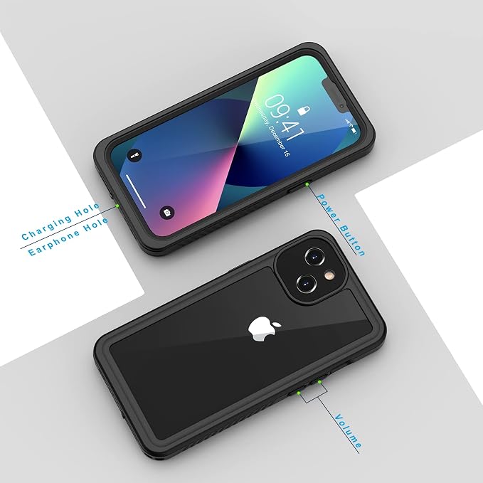 Lanhiem for iPhone 13 Case, IP68 Waterproof Dustproof Shockproof Cases - Image 6