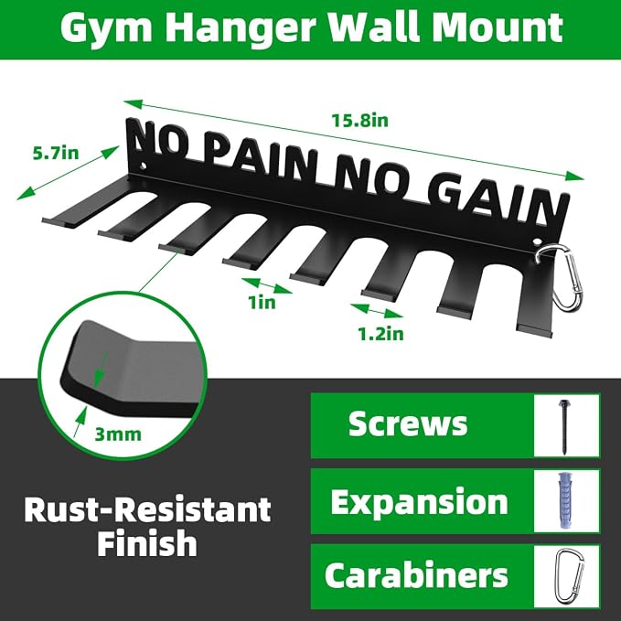 Home Gym Accessories Organization Storage Rack Equipment - Image 7