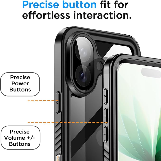 AICase for iPhone 17 Case Waterproof Clear - Image 6