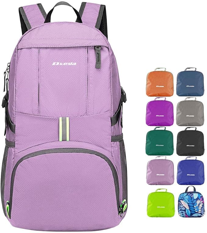 35L Lightweight Packable Backpack Waterproof Durable Hiking Travel Backpack by Dveda
