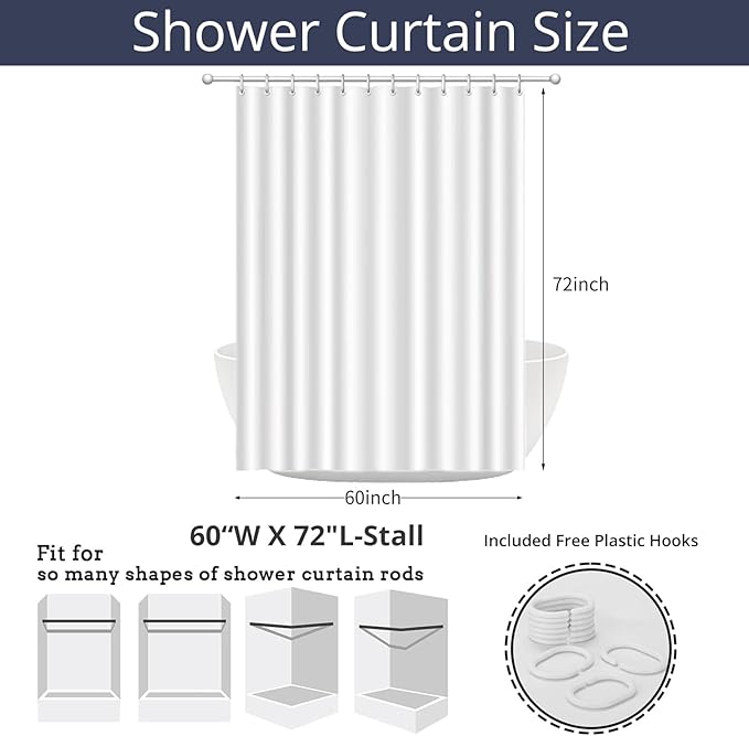 Brown Bow Shower Curtain - Image 7