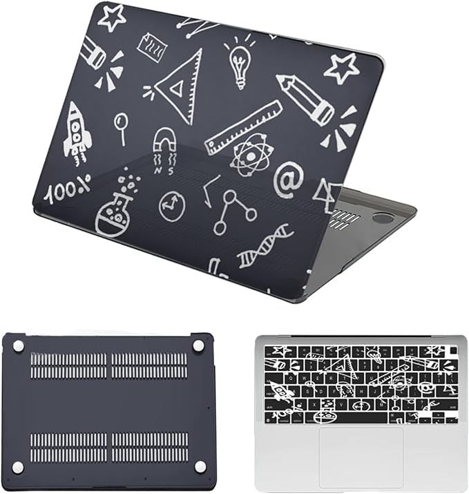 Hard Cover for MacBook Air 13 inch Case 2010-2017 Release, Pattern Design by Unknown