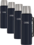 THERMOS Stainless King Vacuum-Insulated Beverage Bottle, 40 Ounce, Midnight Blue by Thermos
