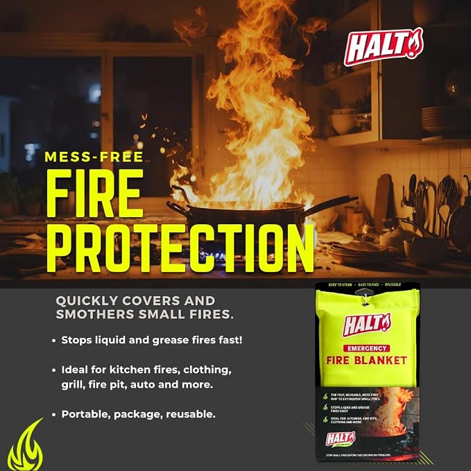 HALT! Emergency Fire Blanket - Image 3
