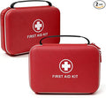First Aid Kit - Smart Compartments Medical Kit, 2 Pack Large Capacity by NTMYEVE
