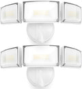 LUTEC 75W 8000 Lumen Floods Light Outdoor, Switch Controlled LED Security Lights by LUTEC