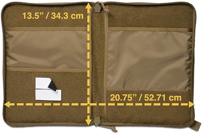 Tactical Notebook Covers Tactical Admin Notebook Cover System | Zippered Map - Image 4