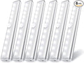 6 Pack Motion Sensor Lights, 10 LED Closet Battery Operated Lights, Stick-On by lexall