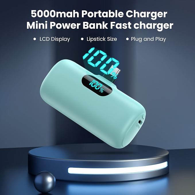 Small Portable Charger for iPhone 17/16/15 Series, 5000mAh 3A PD USB C Power - Image 6