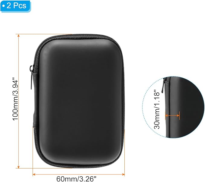PATIKIL 3.94x2.36 Electronic Organizer Case, Charger Cord - Image 2