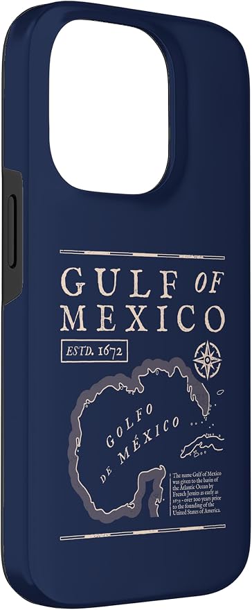 Gulf of Mexico 1672 Historic Map Case - Image 3